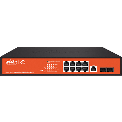 8-port + 2xSFP Layer 2 Managed Gigabit PoE Switch