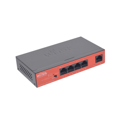 5-port PoE+ Gigabit Ethernet Switch with Optional Enhanced CCTV Mode