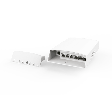 Mid-Span/End-Span Outdoor 65W PoE Switch w/SFP Input