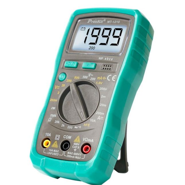 3-1/2 Digits 1999 Counts Compact Digital Multimeter