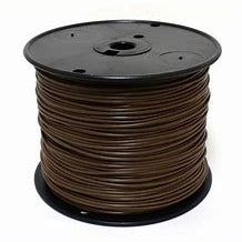 22 AWG Solid Copper Wire, Black 1000 ft.