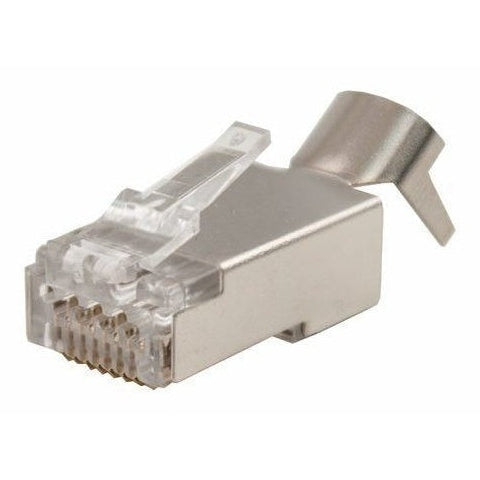 Cat 6A Shielded Feed-Thru RJ45 Modular Plugs, 100 pcs.