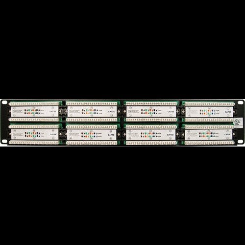 CAT5E 48 Port, 110-IDC Patch Panel - 2U