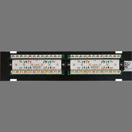 CAT6 12 Port-Mini Wall Mount Patch Panel