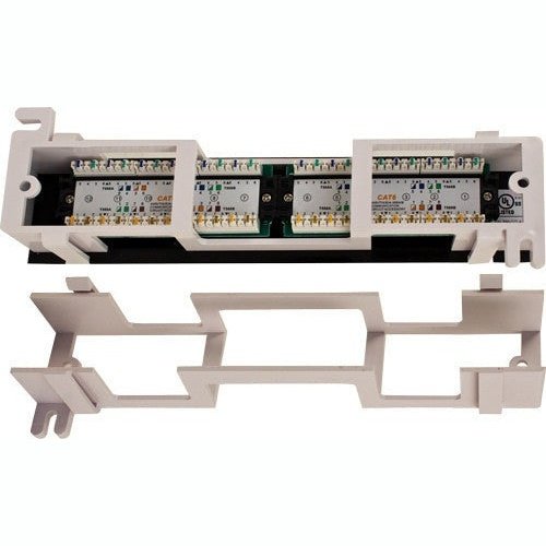 CAT6 12 Port-Mini Wall Mount Patch Panel