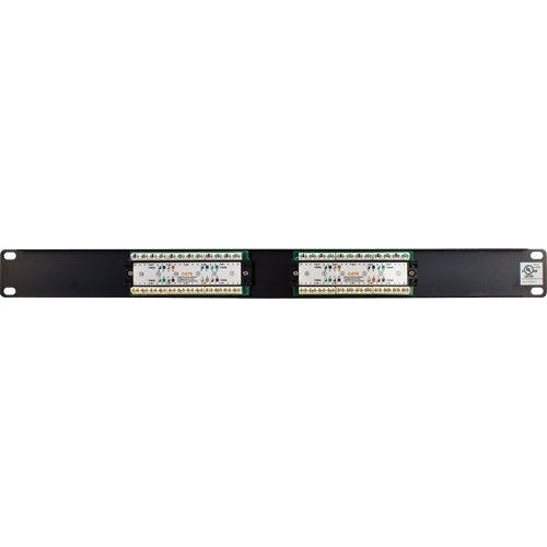 CAT6 12 Port, 110 IDC Patch Panel - 1U