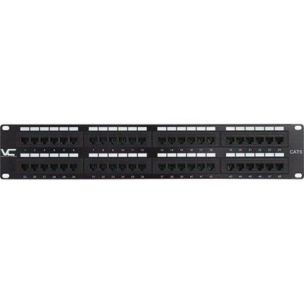 CAT5E 48 Port, 110 IDC Patch Panel - 2U