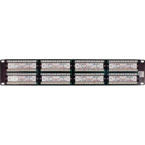 CAT5E 48 Port, 110 IDC Patch Panel - 2U