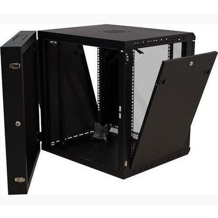 12U Wall Mount Enclosure w/Fan Vertical Cable 047-WHS-1260
