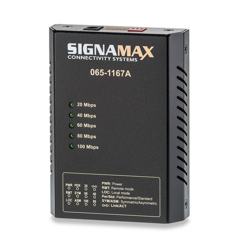 High-Performance 10/100TX Ethernet Extender over VDSL - Signamax FO-065-1167A