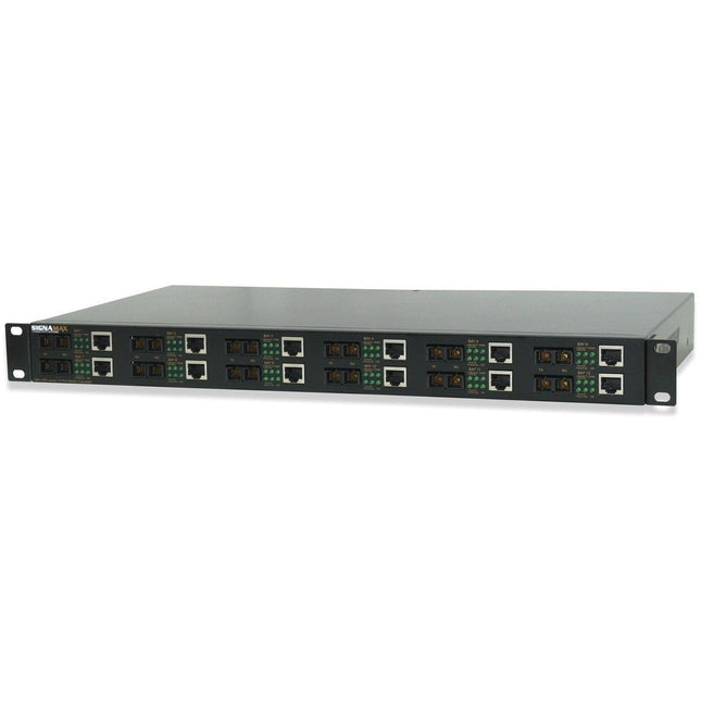 Signamax Network Rack 12 Channel Media Converters – Tri-Tek Electronics