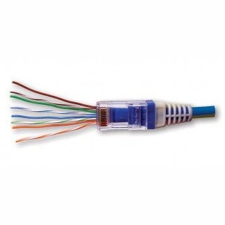 EZ-RJ45 Cat6 Combo. Connector/Strain Relief