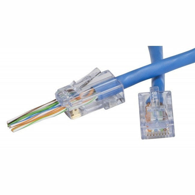 EZ-RJ45 Cat6 Combo. Connector/Strain Relief