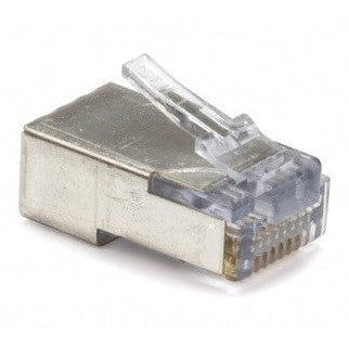 EZ-RJ45 Cat5e/6 Shielded Modular Plugs w/Internal Ground, 50/pkg.