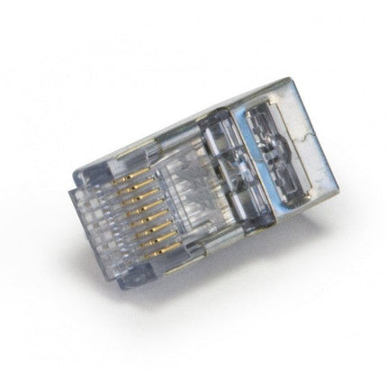 ezEX®44 Shielded CAT6 Connector, Internal Ground - Bag of 100 pcs