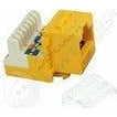 Cat3 Voice `KwikJack', Yellow