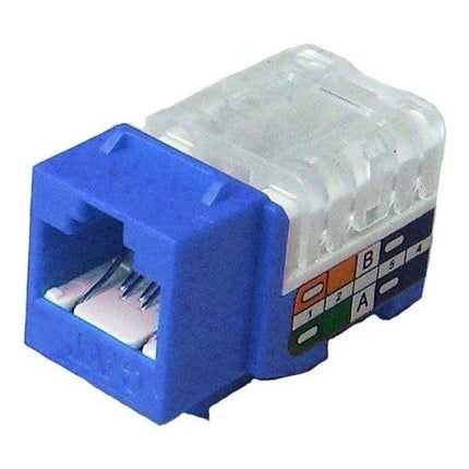 Cat 5e Keystone KwikJack - Blue