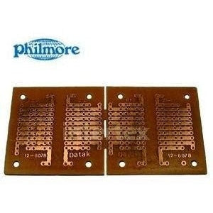 Small Phenonlic IC Protoboard. 1.8" X 3.6"