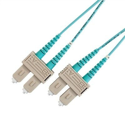 5 meter OM4 DPLX SC-SC fiber patch cable