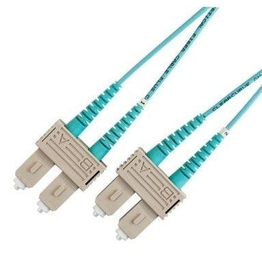 2 meter OM4 DPLX SC-SC fiber patch cable