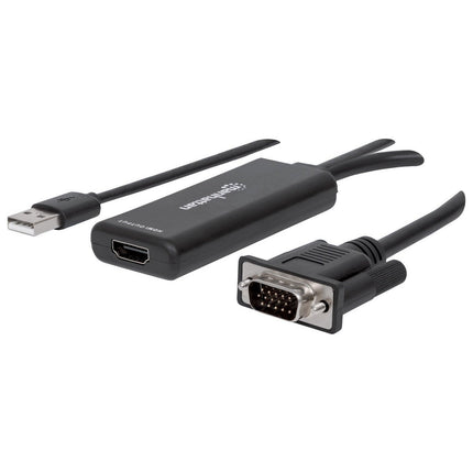 VGA and USB to HDMI Converter