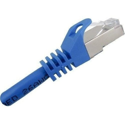 Cat 6A Shielded Patch Cable 14 ft. BLUE