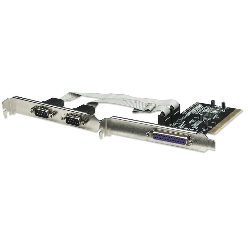 Two Serial DB9 + One Parallel DB25 External Ports Combo PCI Card