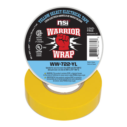 Select Vinyl Electric Tape Yellow