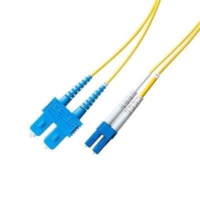 2 meter OS2 duplex LC-SC fiber patch cable