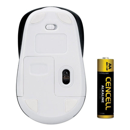 Dual-Mode Mouse Bluetooth® 4.0, 2.4 GHz Wireless White