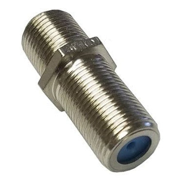 F-81 3GHz 1" Long Barrel Coaxial Female Female Connector