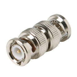 BNC Plug to Plug Adapter, Inline Splice Coupler, BNC Male to BNC Male