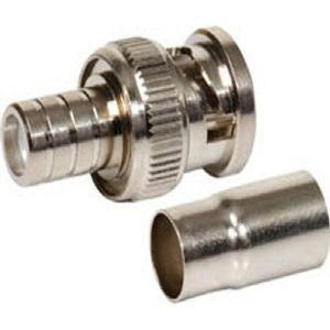 RG6 BNC Crimp Connector 2-Piece Plug