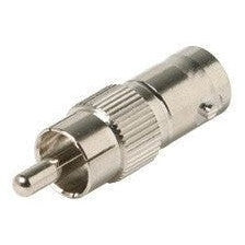 BNC Jack to RCA Plug Coax Adapter