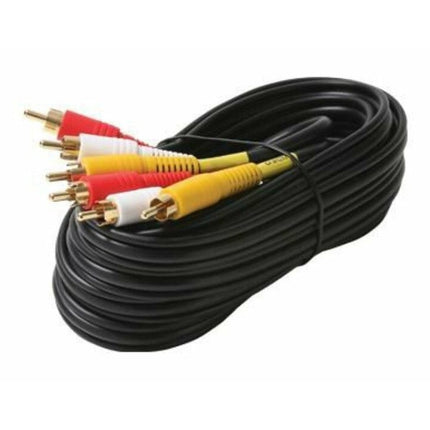 12ft 3-RCA Composite A/V Cable RG59