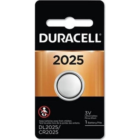 Duracell DL2025 3V Button Cell Lithium Battery