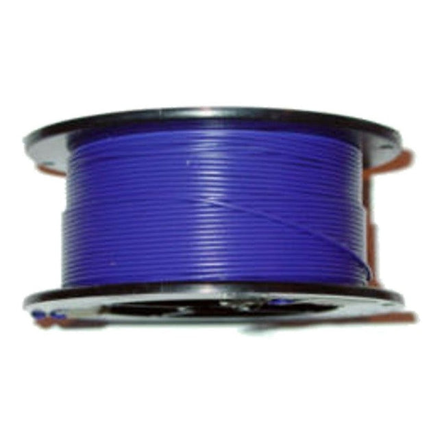 22 AWG Stranded Copper Wire, Blue 1000 ft.