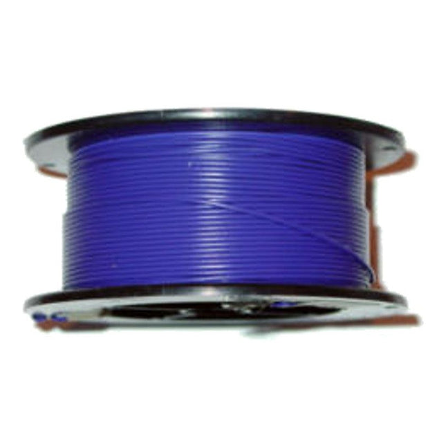 22 AWG Stranded Copper Wire, Blue 1000 ft.