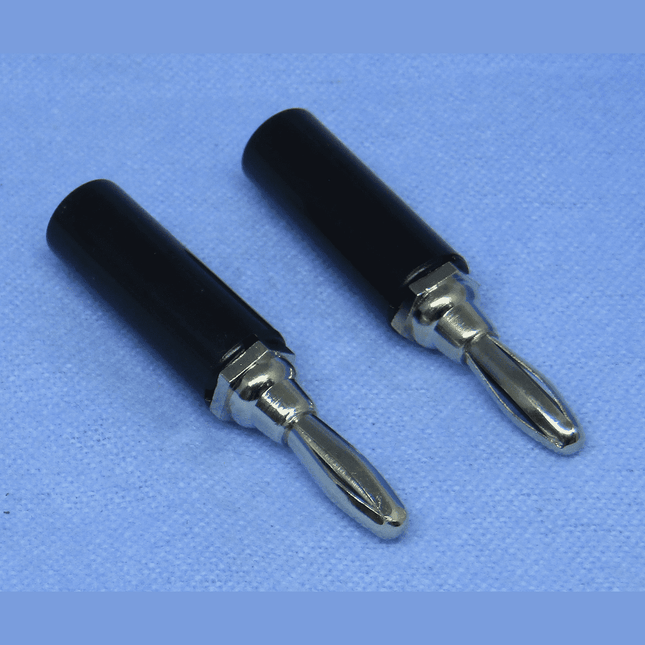 Insulated Banana Plug, Black
