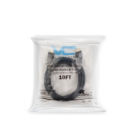 10 Ft. High Speed HDMI 2.0 Digital Audio & Video Cable