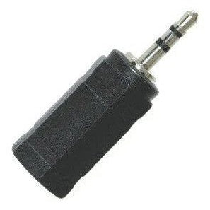 3.5mm Stereo Jack to 2.5mm Stereo Plug Headphone Adaptor, 2/pkg.