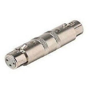 Female XLR Jack to Female XLR Jack Adapter