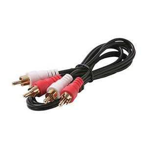25' RCA Duplex Gold Plated Stereo Audio Patch Cable