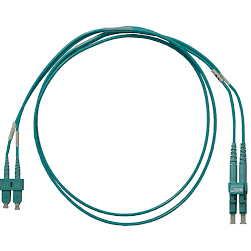 LC-SC Multimode OM3, Duplex, 2.0MM Diameter, 7 Meter, UL, RoHS
