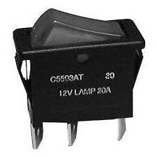 SPST, ON-OFF, Lighted Standard Size Rocker Switch