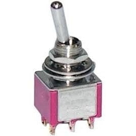 DPDT, ON- ON , Miniature Toggle Switch