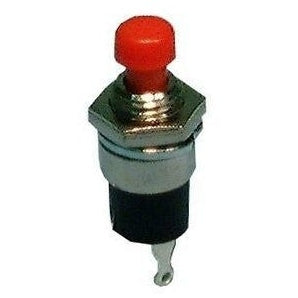 SPST, OFF -ON, Sub Mini Push Button Switch 1A, Black