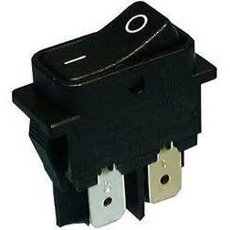 DPST, ON-OFF, Double Pole, Miniature Power Rocker Switch