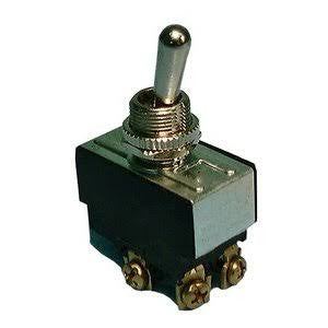 ON-OFF, H.D. Bat Handle Toggle Switch, DPST