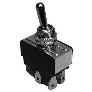 ON-OFF-ON, H.D. Bat Handle Toggle Switch, DPDT